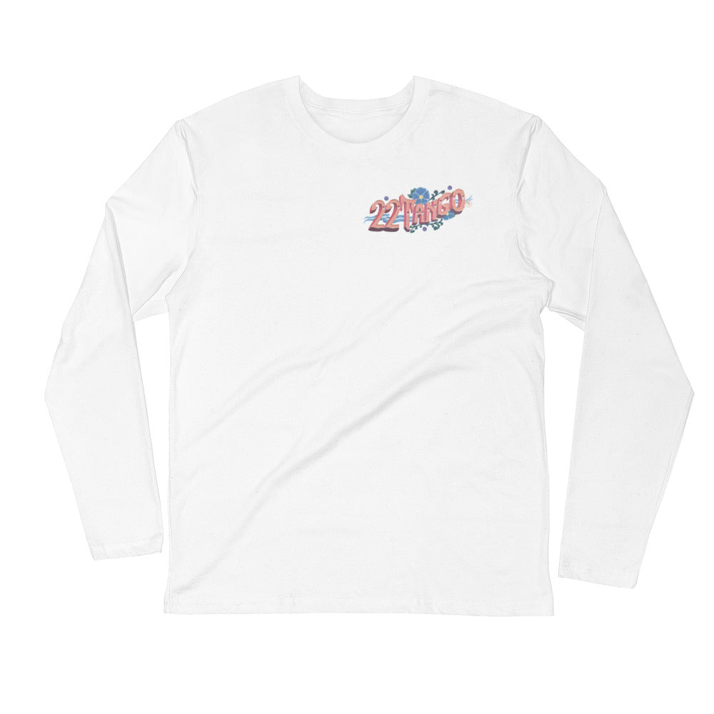 22TANGO® Uni-sex Long Sleeve Fitted Crew Shirt